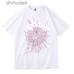 Designer Man t-shirt schuimend afdrukken spinnenwebpatroon dames tshirt basketbal de letter casual klimmen midden studenten berg ademend lente zomer A5M4