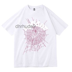 Designer Man t-shirt schuimend afdrukken spinnenwebpatroon dames tshirt basketbal de letter casual klimmen midden studenten berg ademend lente zomer WDA1