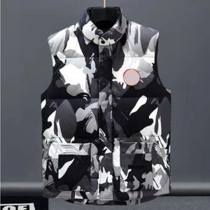 Designer Man Veuken mode Korte korset Jassen Outdoor Warm Vest Woman Coat Stand Kraagstijl Dikke Outfit Windendaar Pocket
