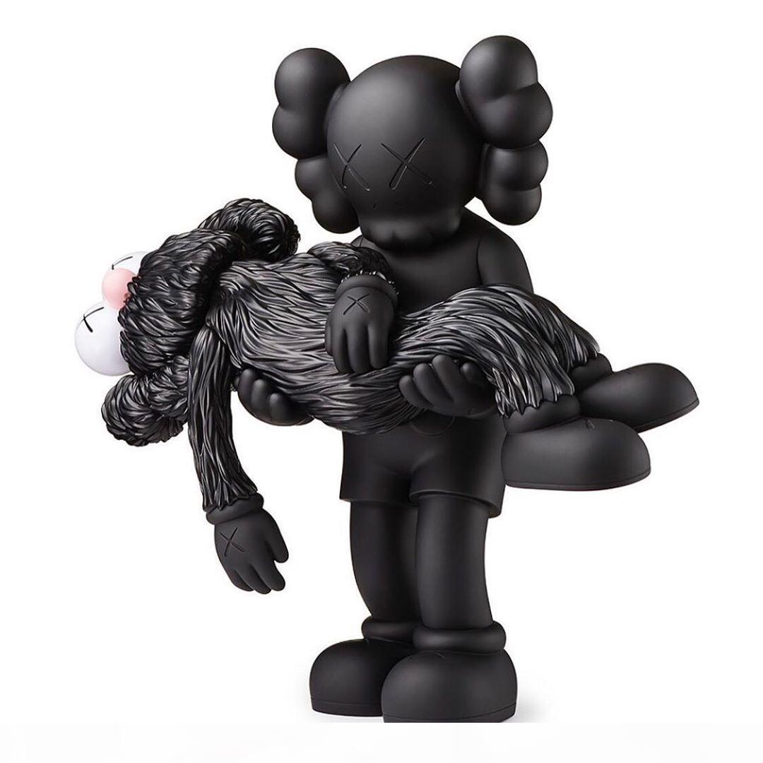 designer Mand Kaws NGV Gone Limited Hand Door God Toy Display Holding Model Princess Fashion 40cm wholesale doll gift extravagant fashionable decked out