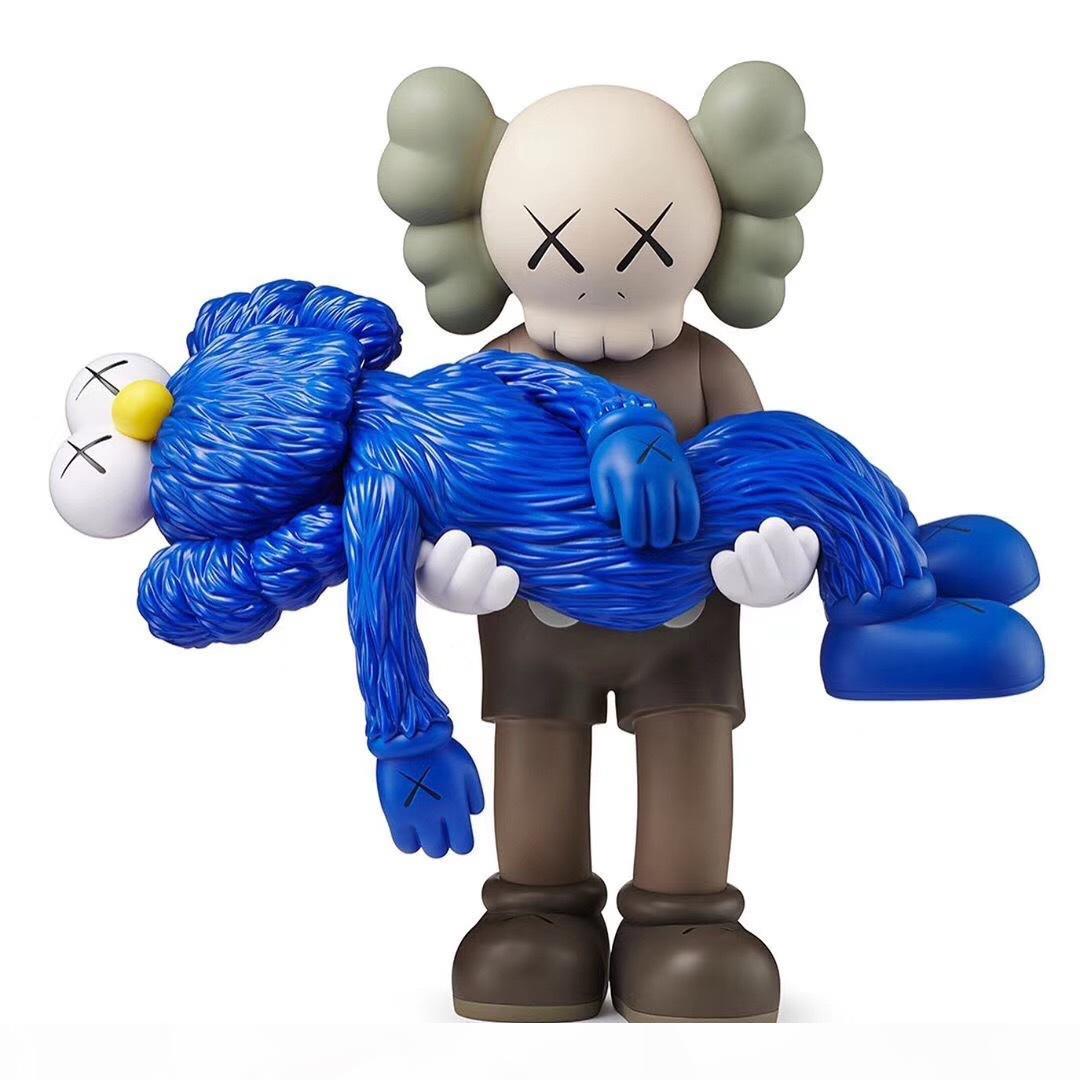 designer Mand Kaws NGV Gone Limited Hand Door God Toy Display Holding Model Princess Fashion 40cm wholesale doll gift high-end fashionable decked out do not fade