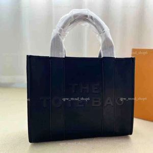Designer Marc The Tote Women Handbag Bag Sac Leahter Canvas Crossbody Shopping Fashion Kotes Bags Black Handbags Pourse 366