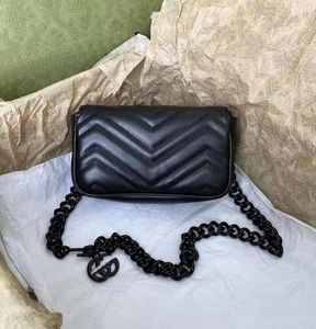 Designer Marmont Bags Handtassen 16,5x10x5cm Women beroemde merken Schoudertas Luxe handtassen Portemonnees HET KINDER CROSSBODY TAG