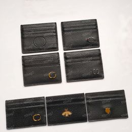 Designer Marmont Leather Money Clip Leather Wallets Holders Dames echte lederen munt portemonnees Polses Handtas Gift Classic Fashion Bags Mini Coin Portemonches Pocket