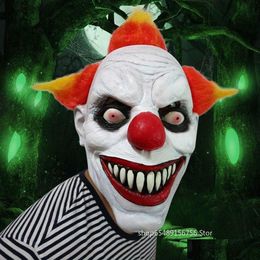 Designer Masques Adt Latex Hair effrayant fantôme clown visage Face fantaisie Costume de fête Robe masque de Noël Halloween Carnival Accessoires Drop Livraison DH5EP
