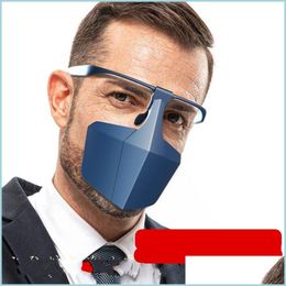 Máscaras de diseñador Máscaras Adt Máscara de protección facial unisex Tipo de espectáculo A prueba de salpicaduras Antigotas Cuarentena Moda protectora 5Ws Uu Drop Dhloo