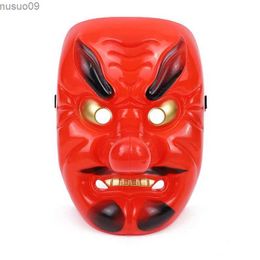 Ontwerper Maskers Anime Demon Slayer Kimetsu Geen Yaiba Urokodaki Sakonji Plastic Cosplay Masker Hoofddeksels Hannya Tengu Maskers Halloween Party masker Prop