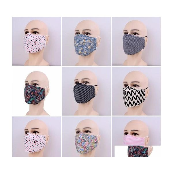 Masques de créateurs Masque anti-poussière Masque lavable réutilisable Mascarilla Mode Anti-fumée Respirateur réglable Protection quotidienne Star Dhrwb