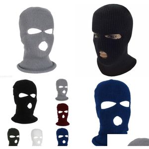 Designer Masks Face Clava Hood Armc1 FL Holmet Mask Mask Cap Winter Ski Motorfiets 3 Motorbike Jllxw Yummyshop Drop Delivery Home Ga OTWCJ