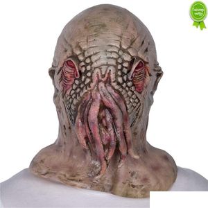 Masques de créateurs Nouveau Lovecraft Cthhu Monster Alien Octopus Masque Halloween Déguisements Props Effrayant Animal Drop Livraison Maison Jardin Maison Dhjih