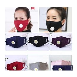 Máscaras de diseño Respirador de protección Adt de moda con Vaes Código uniforme Boca suave Anti saliva Contaminación del aire Mascarilla facial para exteriores St Otomq