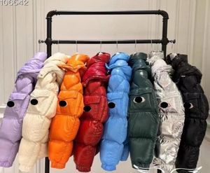 Designer Maya 70e verjaardag Heren Down Jackets Luxe klassieke geborduurde badge bovenkleding jassen gewatteerde winterjas met capuchon p7654521