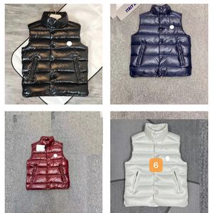 Designer Mens Down Vest Vestes Femmes Flocage Badge Logo Veste d'hiver Gilet taille asiatique 1-6