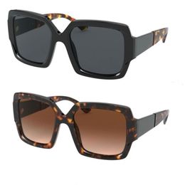 Designer Hommes et femmes Lunettes de soleil SPR21X mode classique carré luxe design unique couleur sauvage écaille de tortue miroir jambe lunettes sports de plein air