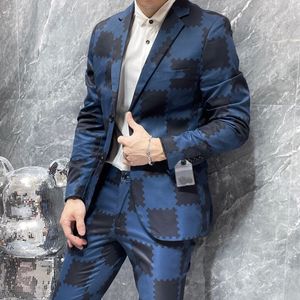 Designer Men Blazer Jacket Coat L Letters Business Casual Slim Fit Costume Formal Blazer Men Suits Tops Pantalons