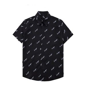 Diseñador hombres camisa de negocios primavera y bberry verano moda casual camiseta calle hip-hop hombre camisa patrón de impresión unisex para hombre camisas de vestir M-3XL # 12