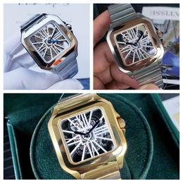 Designer Men Casual Watch Mens Watch Square frame 39 mm maat