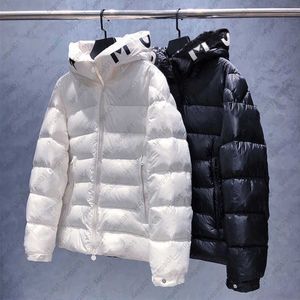 Designer hommes doudounes hiver chaud Parkas coupe-vent léger noir blanc Puffer vêtements d'extérieur