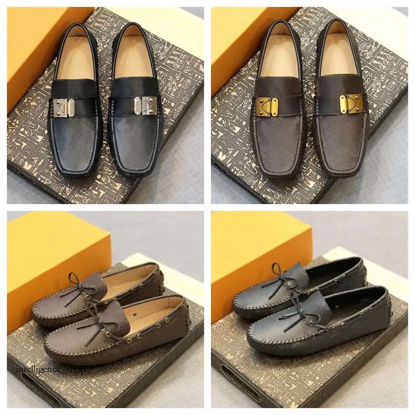 Designer Men Driver Lousis Vouton Sac Chaussures Loafers Man Hockenheim Robe Shoes Casual Chores Carlo Mules Square Boucle Men LouiseviUtionbag Chaussures 133