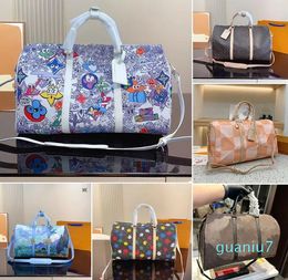 Designer-Herren-Reisetasche aus Leder, klassisch, für Damen, Handgepäck, Reisetaschen, extra große Umhängetasche