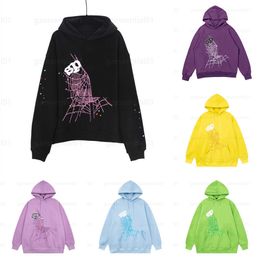 Designer Men Hoodie Spider Hoodies Vrouwen Kleding Mode Druiad Haplover Sweatshirt en Sweatpants Sets Street Youth Pop Hip Hop Clothing Goedkope Multi-Style hoodie