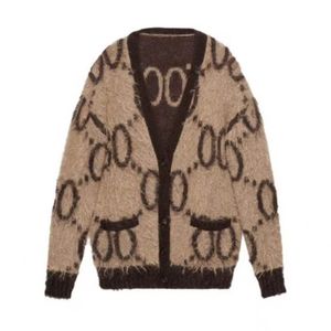 Dames trui ontwerper winter warm gebreide shirt zachte comfortabele geborduurde trui klassieke outdoor casual shopping sweatshirt mode -vestiging