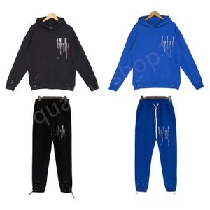 Designer Hommes Sweat à capuche Sweats à capuche pour hommes Survêtements Couple Sportwear Lettre Imprimé Amant Costumes à capuche Sweat à capuche et pantalon 2pcs Streetwear Hommes Femmes Vêtements