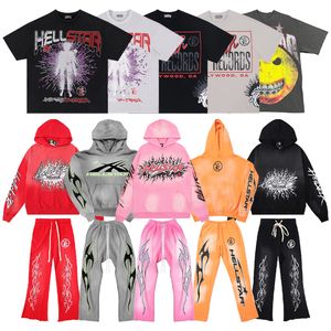 Heren Hoodies Sweatshirts Hellstar Hoody lange mouw pullover casual kleding hoodie man jogger s-xl