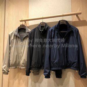 Designer hommes vestes printemps et automne loro homme veste manteaux décontractés piana