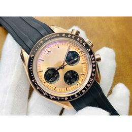 designer mannen moonwatch speedmaster professioneel horloge auto mechanische menwatch alle wijzerplaat werk chronograaf uhren reloj montre omge luxe SY3H