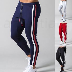 Pantalon de survêtement musculaire pour hommes, pantalon de sport classique, tissu de qualité, pantalon de gym, pantalon de course, exercice