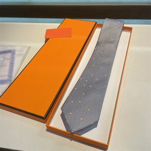 Designer Men Neck Tie Brands Cowboy NecTie gebreide printen Silk Mens Gifts Luxe kleding Cravat H2024 met doos