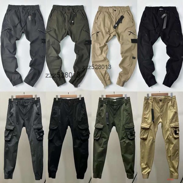 Pantalones para hombres de diseño Emblema Pantalones de carga de piedra de alta calidad pantalones Harlan pantalones trotadores joggando pantalones tácticos trabajos transpirables pantalones deportivos largos z55q