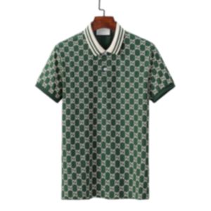 Diseñador Hombres Camisas de polo Carta de lujo para hombre Polos Ropa Algodón Camisetas de manga corta Tops Moda de negocios Casual Mujer Hombre Camiseta de verano