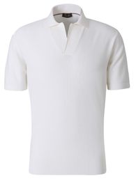 Designer Men Polo T Shirts Summer Loro Piana Classic Short Sleeveved Polos Shirt T-shirt Witte kleur Soft