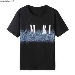 Diseñador Hombres Calidad Amirs Camisetas Camiseta de algodón Hombres Verano Impreso Camisetas cortas wonmen Camiseta de manga