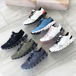 Designer Men Running Shoes Cloudnova CloudMonster X1 X3 voor dames buiten sport sneakers Federer Trainers EU36-45 met doos no454