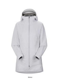 Aarcterys Vestes à capuche pour hommes AArchaeopteryxs Codetta Heather Coat Trench Coat pour femme Liu Wen même style O3XQ