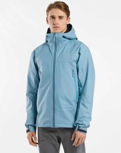 Vestes à capuche Aarcterys pour hommes de créateur Alex Day Aarcterys AArchaeopteryxs Beta Jacket Mens Hard Shell Charge Coat MJHS