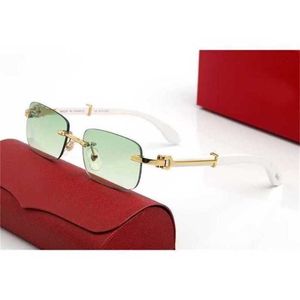 Designer-Strandpaar-Sonnenbrille für Herren und Damen 20 % Rabatt Pawes Randlose Brille Holz Quadratisch Männer Optische Kurzsichtigkeit Klare Brillenfassungen 58777Kajia