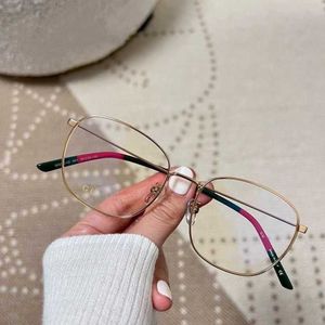 Designer heren en dames strand paar zonnebrillen 20% korting op ooglens frame zhan hetzelfde lichte spiegel anti -blauwe kleur veranderen puur mesh rood