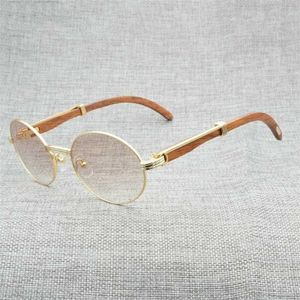 Designer heren en dames strand paar zonnebril 20% korting op vintage natuurlijke buffelhoorn mannen houten helder frame houten ronde glazen voor zomer outdoor oculos gafas