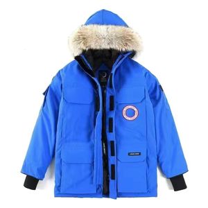 Manteau de concepteur pour hommes et femmes vers le bas Parkas Couple Goose hiver dames extérieur Antarctique froid