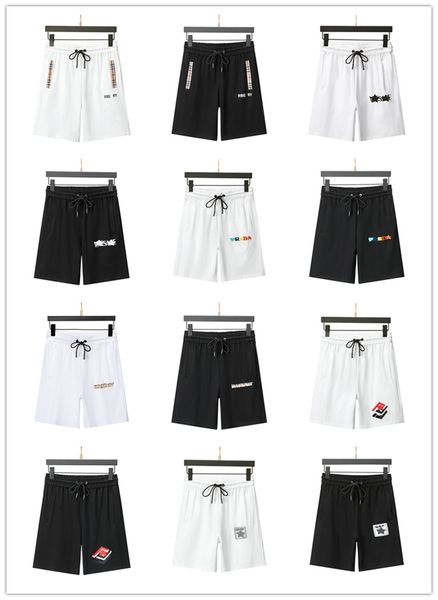 Shorts de mode pour hommes et femmes de créateurs Noir et blanc Summer Street Wear Maillot de bain à séchage rapide Pantalon de plage imprimé Short de sport intérieur et extérieur M-3XL