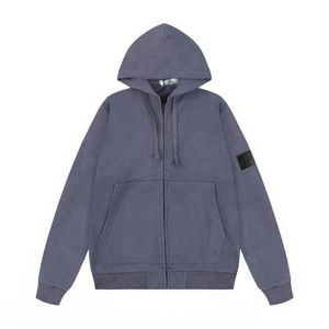 Designer Hommes et Femmes Sweat à capuche Casual Stones Island Pull à manches longues Veste Couple Zipper Manteau Lâche Mode Pull Sweat-shirt d'hiver Top Manteaux à capuche y26