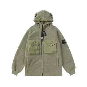 Designer Hommes et Femmes Stones Island Jaket Casual Pull à manches longues Couple Loose Stones Islands Sweat à capuche et manteau Dernier style 147