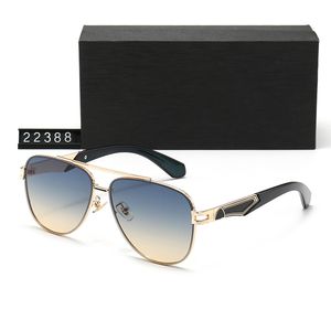 Lunettes de soleil de créateurs pour hommes et femmes Élégantes en plein air intemporelles Lunettes de style classique Lunettes rétro unisexes Sport conduisent plusieurs styles d'ombres avec des boîtes