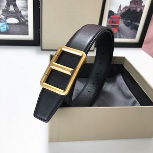 Cinturón de diseñador para hombre, cinturón de Metal a la moda, cinturones con hebilla ajustables negros, accesorios de traje de negocios de cuero para hombre