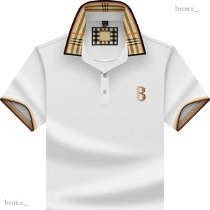 Burry2 Mens Luxury Polo T-shirt Polo pour hommes Chemise d'été pour hommes T-shirt brodé High Street Trend Shirt Top T-shirt M-4XL 313