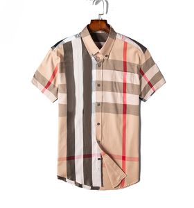 Designer Heren Casual Shirts Lente en Afslanken herfst hoge kwaliteit business klassieke borduurwerk Mode lange Mouw Shirt M-3XL #08